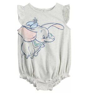 NWT Disney's Dumbo Baby Girl Bubble Bodysuit by Jumping Beans